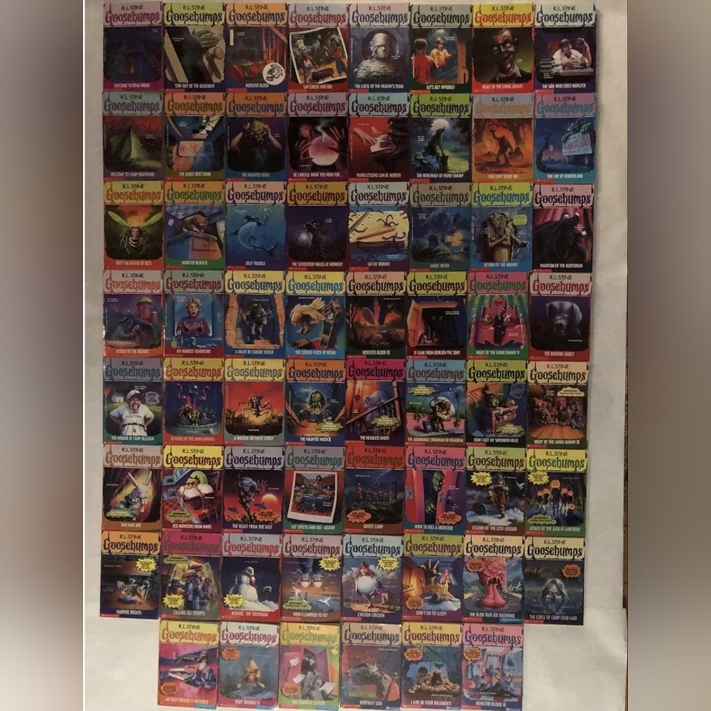 1-62 full Goosebumps collection from the 90s.